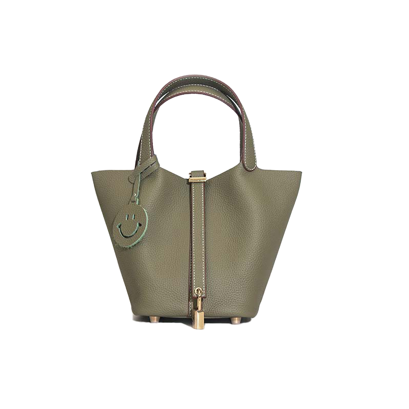 Women's Fashionable Plain Color Leather Handbags, Casual Versatile Textured Handbag with Lock Design, Trendy All-match Handbag for Daily Use