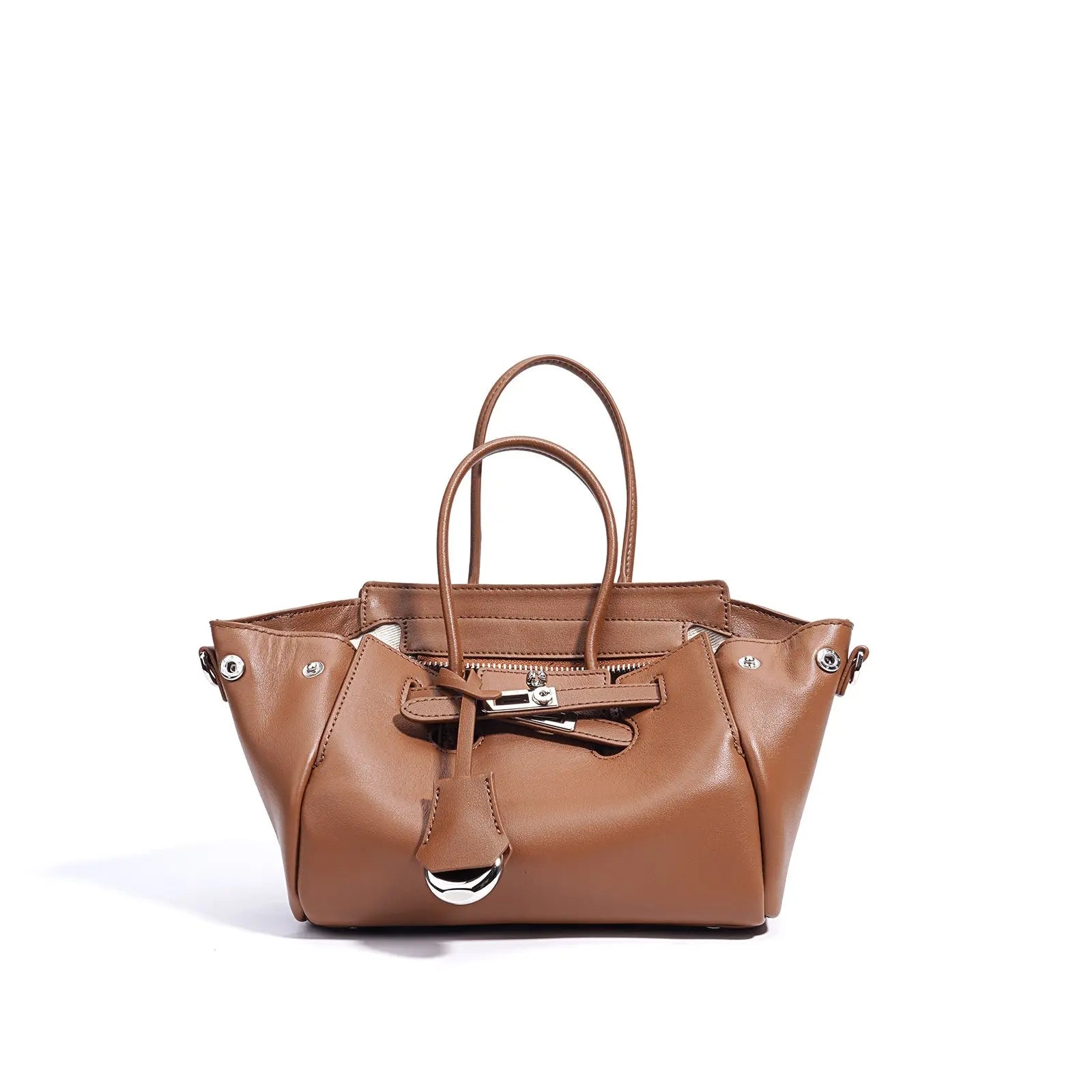 2025 Summer and Autumn New Handbag Niche Design Large Capacity Genuine Leather Shoulder Crossbody Commuter Bag FairWonder