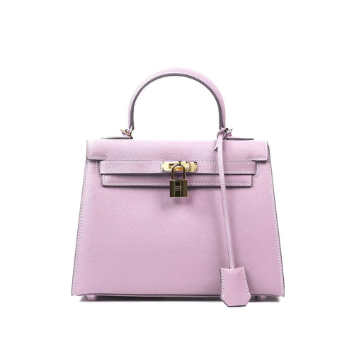 2025 new spring and summer fashion cowhide high-grade Kelly handbag with large capacity FairWonder