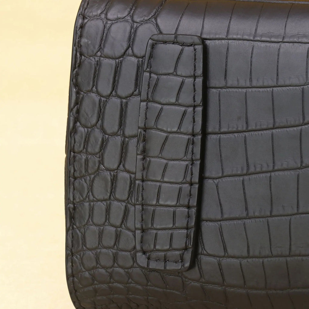 Crocodile belly pattern kitten bag one shoulder crossbody fashionable high-end texture ladies handbag FairWonder