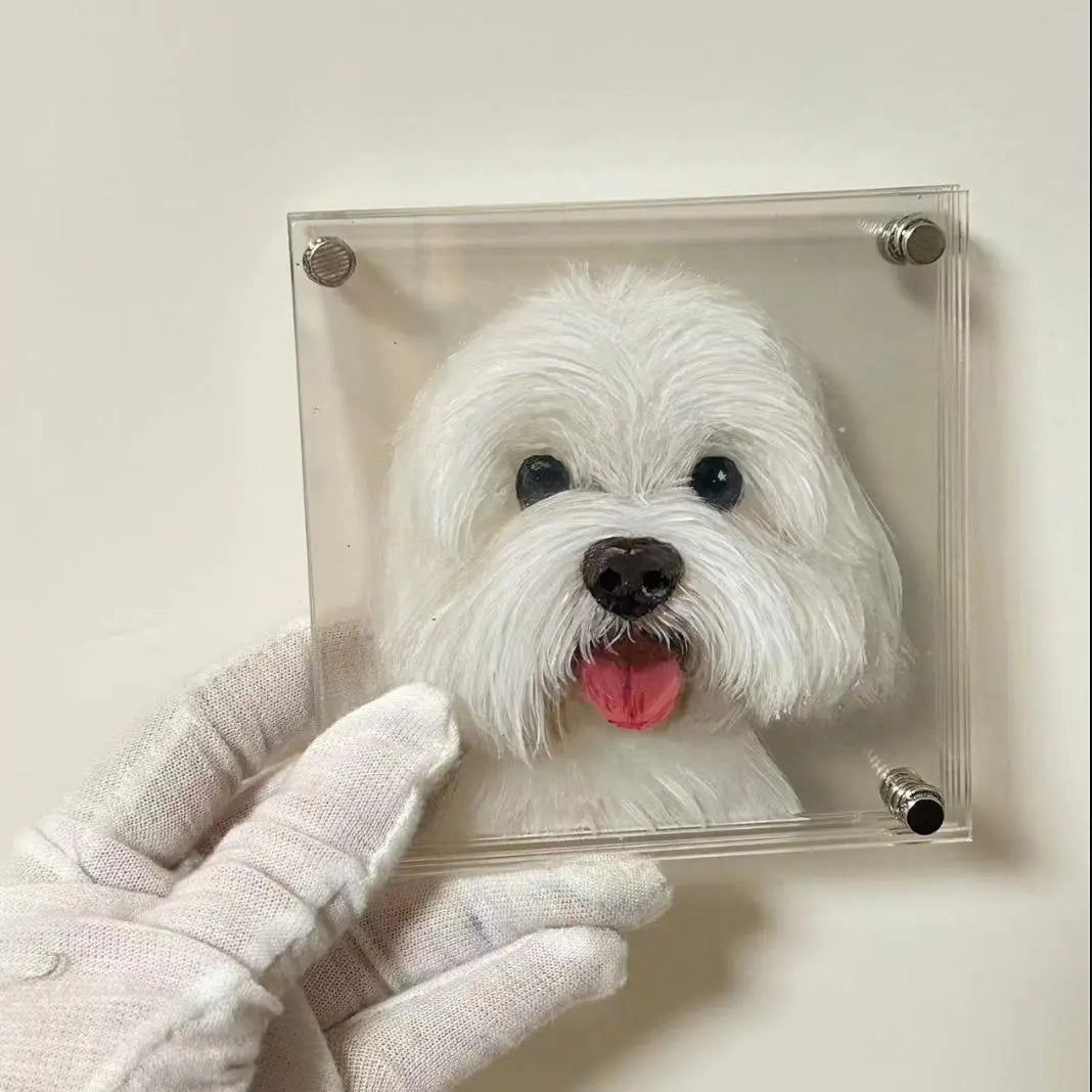 FairWonder Personalized 3D Glass Painting 12*12CM Small Size @3dartistlinda