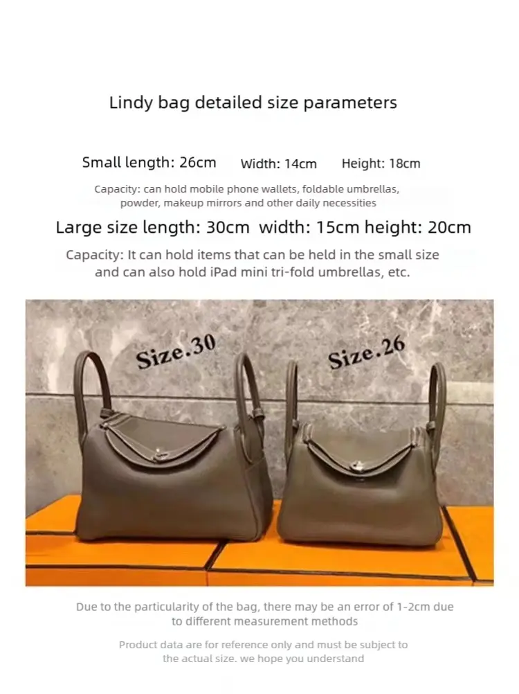 Lindy women's leather new mini pillow bag, commuter genuine leather shoulder bag FairWonder