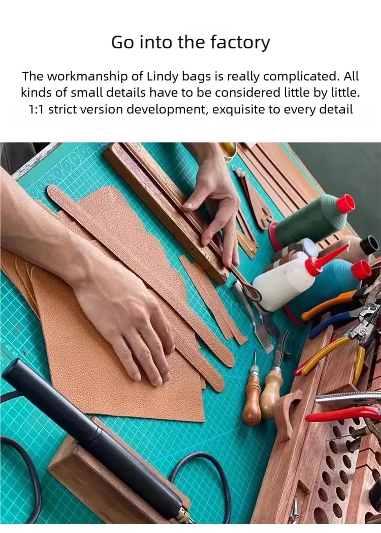 Lindy women's leather new mini pillow bag, commuter genuine leather shoulder bag FairWonder