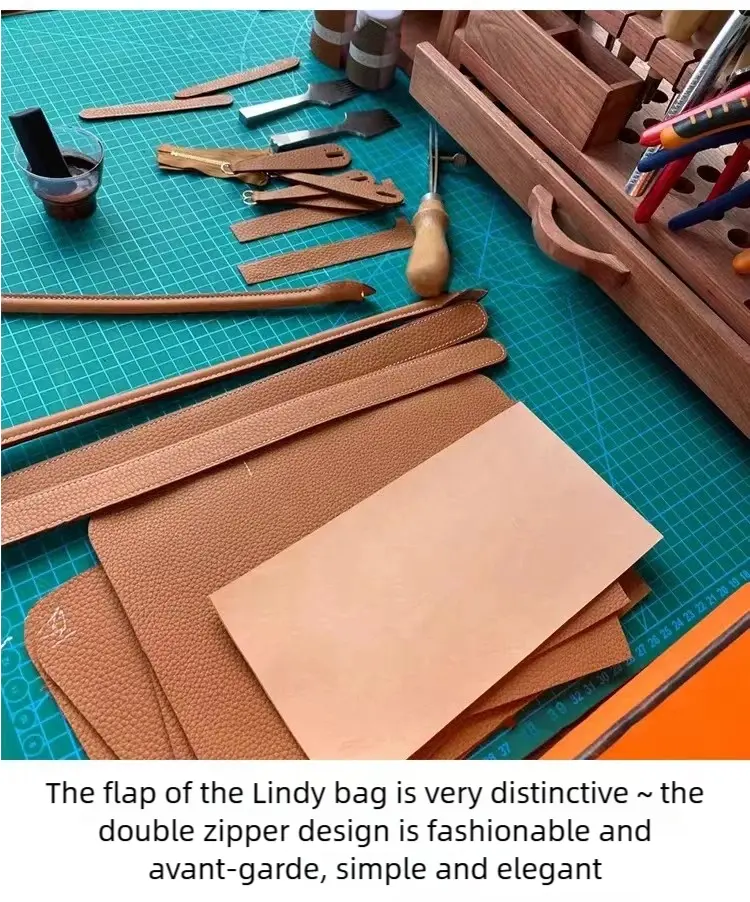 Lindy women's leather new mini pillow bag, commuter genuine leather shoulder bag FairWonder