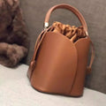 New fashion bucket bag, high-end petal handmade niche design crossbody bag FairWonder