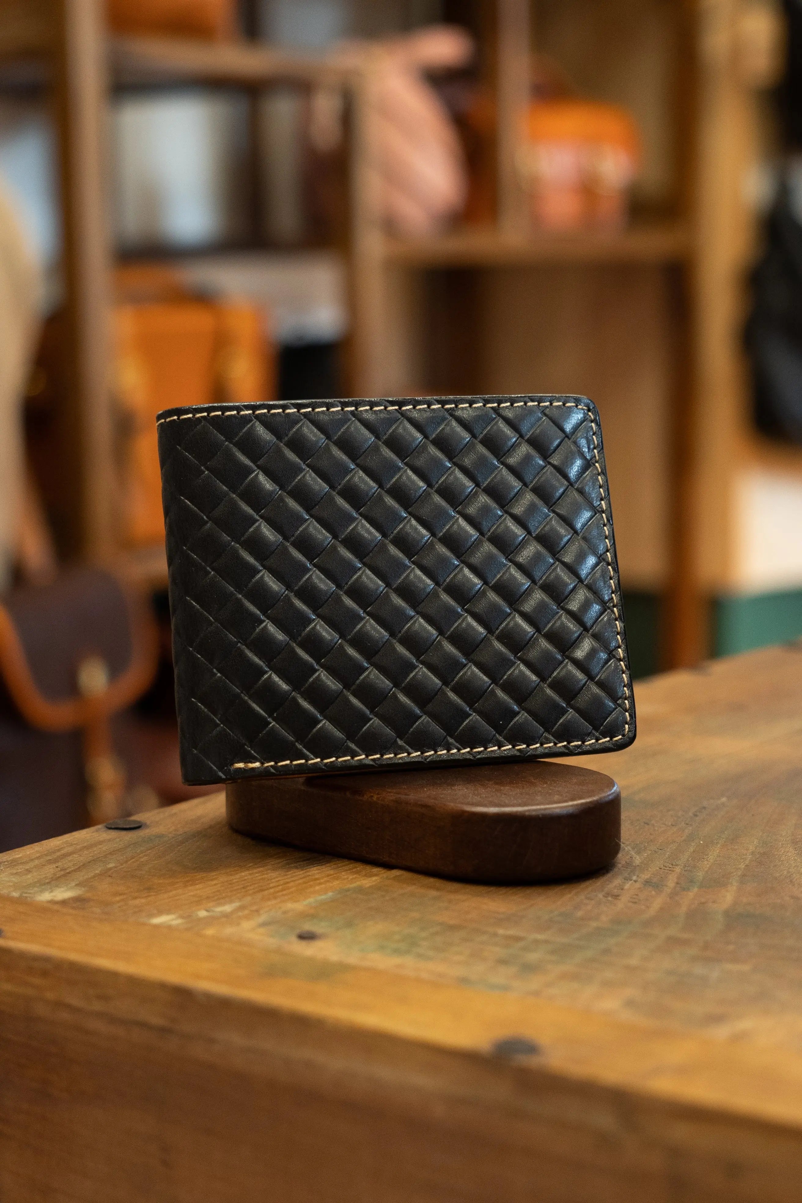 Top layer cowhide handmade wallet men's high-end wallet simple gift FairWonder