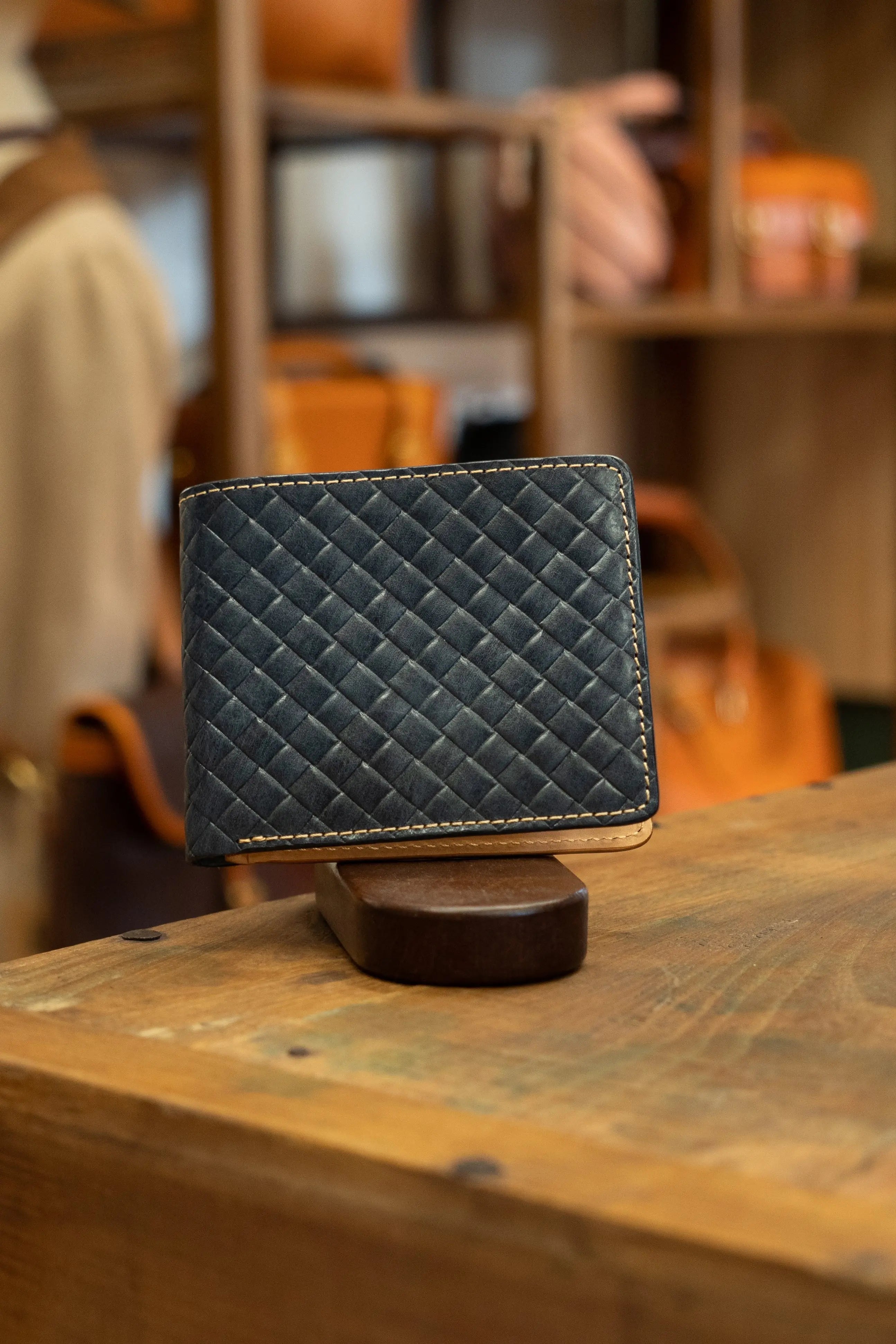 Top layer cowhide handmade wallet men's high-end wallet simple gift FairWonder