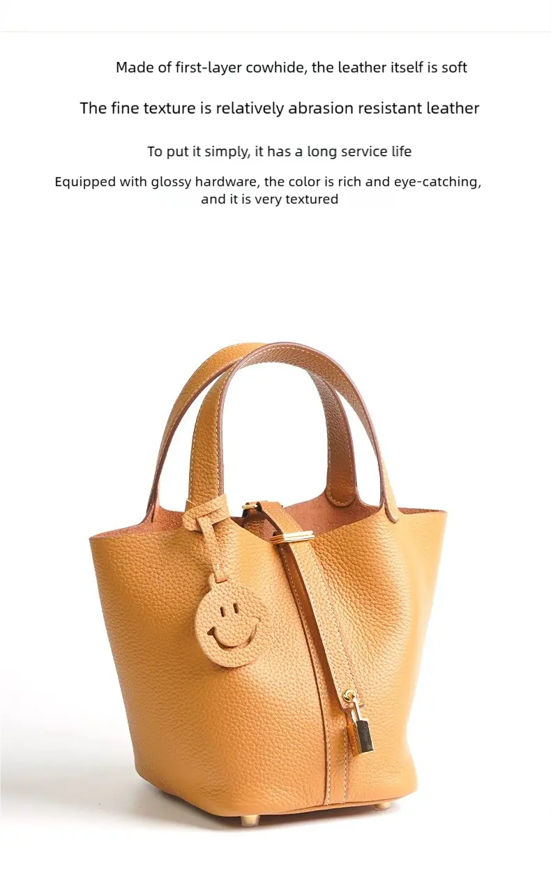 Women's Fashionable Plain Color Leather Handbags, Casual Versatile Textured Handbag with Lock Design, Trendy All-match Handbag for Daily Use FairWonder