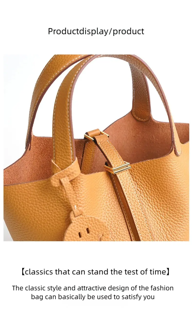 Women's Fashionable Plain Color Leather Handbags, Casual Versatile Textured Handbag with Lock Design, Trendy All-match Handbag for Daily Use FairWonder